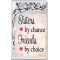 Sisters by chance Friends by choice - Jumbo Fridge Magnet