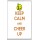 Keep Calm and Cheer Up - Jumbo Fridge Magnet