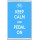 Keep Calm and Pedal On - Jumbo Fridge Magnet