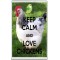 Keep Calm and Love Chickens - Jumbo Fridge Magnet