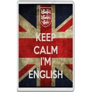 Keep Calm I'm English - Jumbo Fridge Magnet