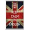 Keep Calm I'm English - Jumbo Fridge Magnet