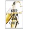Keep Calm and Cheers - Jumbo Fridge Magnet