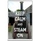 Keep Calm and Steam On - Jumbo Fridge Magnet
