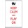 Keep Calm and Play On - Jumbo Fridge Magnet