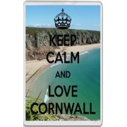 Keep Calm and Love Cornwall - Jumbo Fridge Magnet