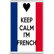 Keep Calm I'm French - Jumbo Fridge Magnet