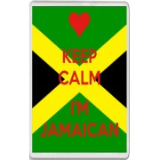 Keep Calm I'm Jamaican - Jumbo Fridge Magnet