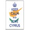 Keep Calm and Love Cyprus - Jumbo Fridge Magnet