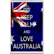 Keep Calm and Love Australia - Jumbo Fridge Magnet