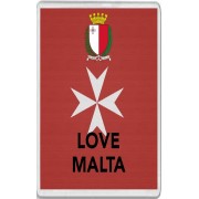 Love Malta - Jumbo Fridge Magnet