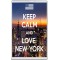 Keep Calm and Love New York - Jumbo Fridge Magnet