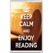 Keep Calm and Enjoy Reading - Jumbo Fridge Magnet