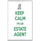 Keep Calm I'm an Estate Agent - Jumbo Fridge Magnet