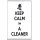 Keep Calm I'm a Cleaner - Jumbo Fridge Magnet