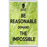 Be Reasonable Demand the Impossible - Jumbo Fridge Magnet