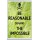 Be Reasonable Demand the Impossible - Jumbo Fridge Magnet