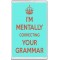 I'm Mentally Correcting Your Grammar - Jumbo Fridge Magnet