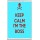 Keep Calm I'm the Boss - Jumbo Fridge Magnet