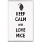 Keep Calm and Love Mice - Jumbo Fridge Magnet