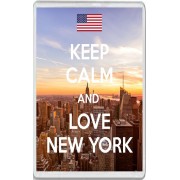 Keep Calm and Love New York - Jumbo Fridge Magnet