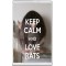 Keep Calm and Love Rats - Jumbo Fridge Magnet