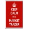 Keep Calm I'm a Market Trader - Jumbo Fridge Magnet
