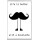 Life is better with a moustache - Jumbo Fridge Magnet
