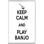 Keep Calm and Play Banjo - Jumbo Fridge Magnet