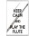 Keep Calm and Play the Flute - Jumbo Fridge Magnet