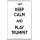 Keep Calm and Play Trumpet - Jumbo Fridge Magnet