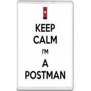 Keep Calm I'm a Postman - Jumbo Fridge Magnet