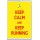 Keep Calm and Keep Running - Jumbo Fridge Magnet