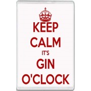 Keep Calm It's Gin O'clock - Jumbo Fridge Magnet