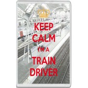 Keep Calm I'm a Train Driver - Jumbo Fridge Magnet