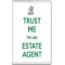 Trust me I'm an Estate Agent - Jumbo Fridge Magnet