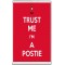 Trust me I'm a Postie - Jumbo Fridge Magnet