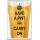 Have a Pint and Carry On - Jumbo Fridge Magnet