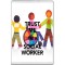 Trust me I'm a Social Worker - Jumbo Fridge Magnet