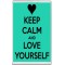 Keep Calm and Love Yourself - Jumbo Fridge Magnet