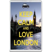 Keep Calm and Love London - Jumbo Fridge Magnet