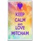 Keep Calm and Love Mitcham - Jumbo Fridge Magnet