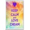 Keep Calm and Love Cheam - Jumbo Fridge Magnet