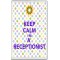 Keep Calm I'm a Receptionist - Jumbo Fridge Magnet
