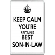 Keep Calm You're Britain's Best Son-in-Law - Jumbo Fridge Magnet