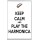 Keep Calm and Play the Harmonica - Jumbo Fridge Magnet