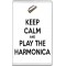 Keep Calm and Play the Harmonica - Jumbo Fridge Magnet