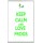 Keep Calm and Love Frogs - Jumbo Fridge Magnet