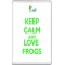 Keep Calm and Love Frogs - Jumbo Fridge Magnet