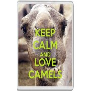 Keep Calm and Love Camels - Jumbo Fridge Magnet